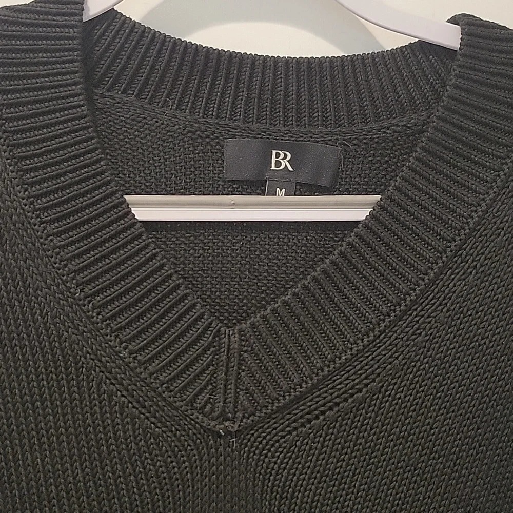 Banana Republic Men's Cotton Black Sweater Size M